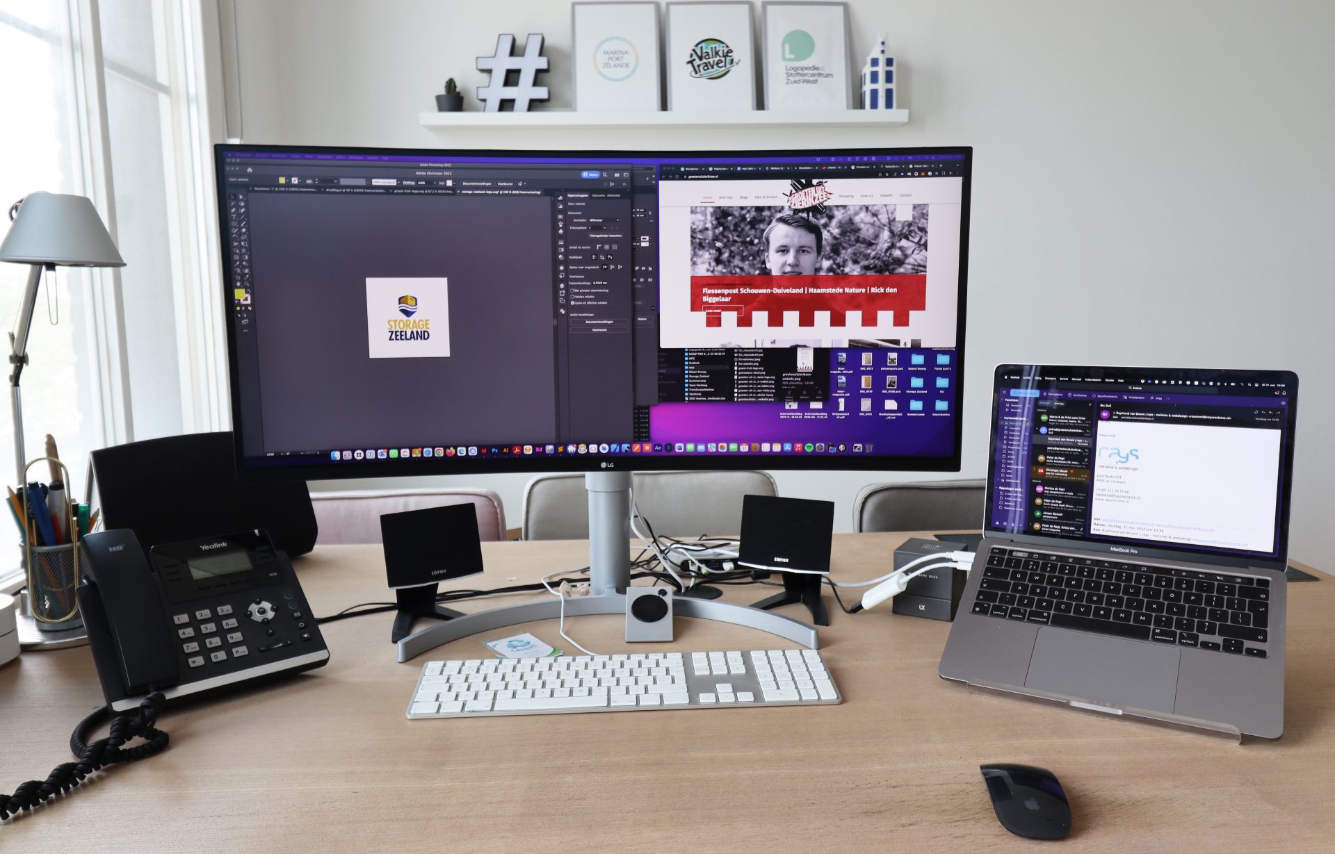 Rays reclame en webdesign